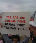 Teabaggers Protest