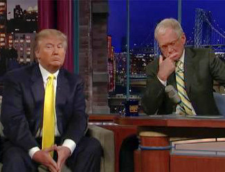 The Donald and Dave Letterman
