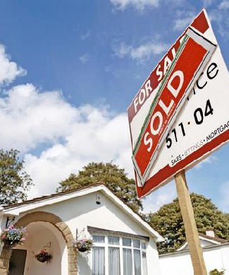sold sign in front yard