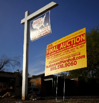foreclosure-auction sign