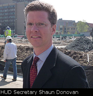 HUD Secretary Shaun Donovan