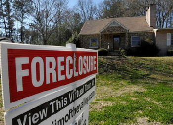 foreclosed home