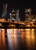 Portland Skyline at Night