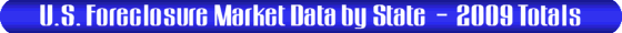 2009 Foreclosure Statistics