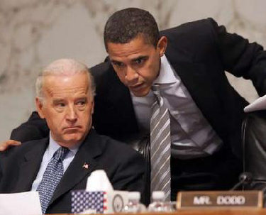 VP Joe Biden with President Barack Obama