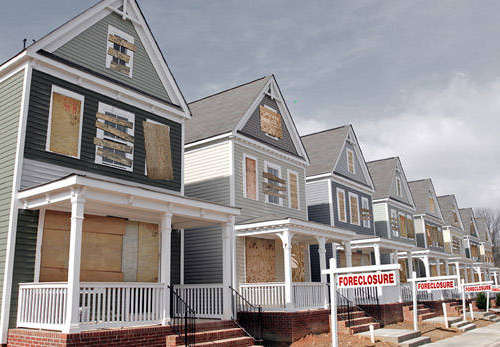 Block of Foreclosures in Florida