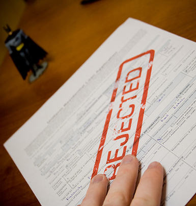 Rejected Mortgage Application
