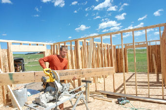 spec home under construction