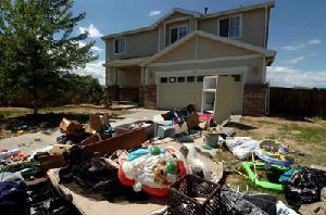 foreclosed home
