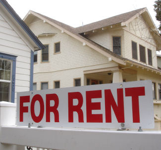 for rent sign