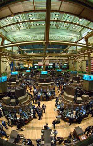 stock market graphic