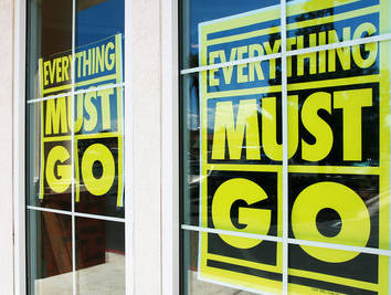 going out of business
