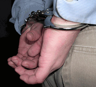 handcuffed