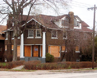 foreclosed home
