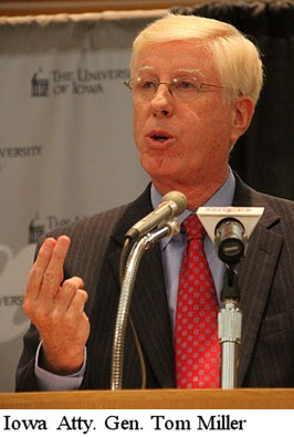 Iowa Attorney General Tom Miller
