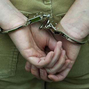 arrested