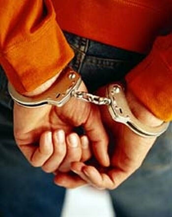 arrested