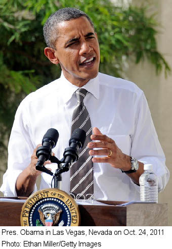 Pres. Obama in Las Vegas