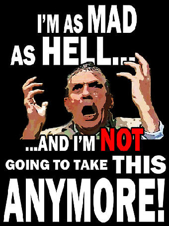 Mad as Hell Poster