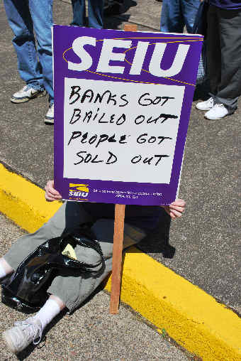 protester