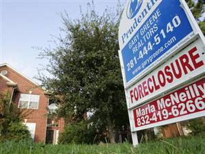 foreclosed home