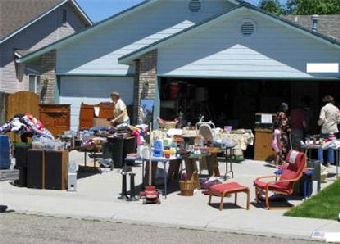 garage sale