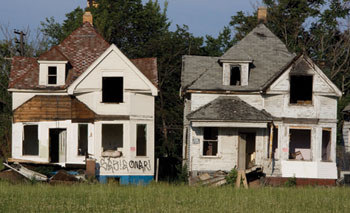 abandoned homes in Cleveland, Ohio
