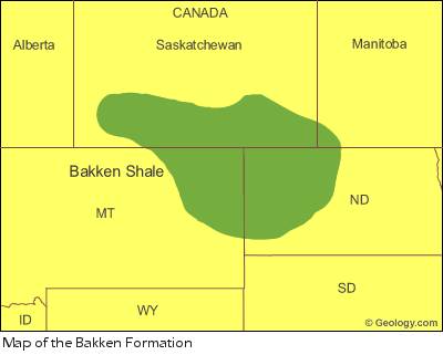 bakken oil formation