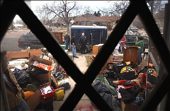 evicted family