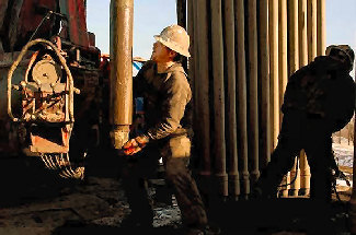 oil workers