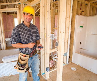 happy contractor