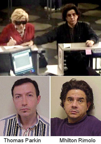 Parkin and Rimolo at the DMV