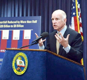California Governor Jerry Brown