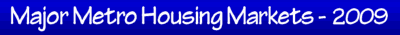 The Largest 25 Major Metropolitian Houing Markets