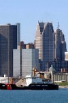 Detroit, Michigan Skyline