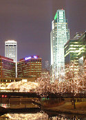 Omaha Skyline at Night