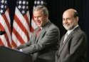 President Bush and Ben Bernanke