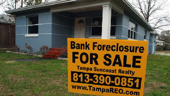 home in foreclosure