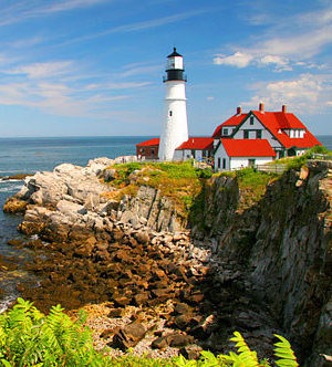picturesque Maine